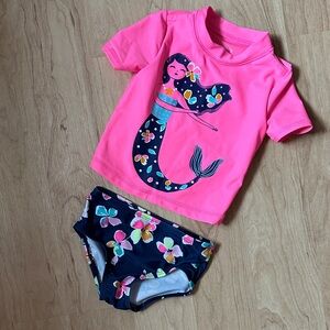 NWOT Carter’s Baby 2-Piece Swimsuit